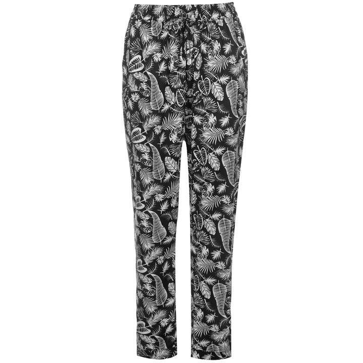 Pants - Golddigga Ladies AOP Pants White