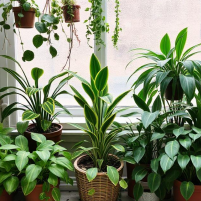 house plants create humidity