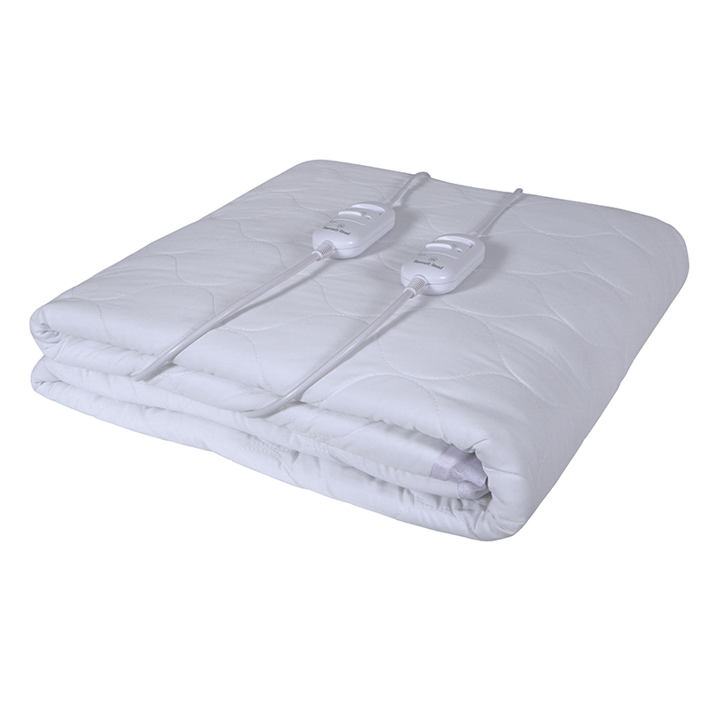 Queen Sized Electric Blanket Product with White Background