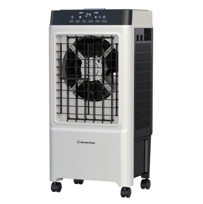 black and white air cooler