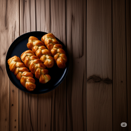 koeksisters on a plate