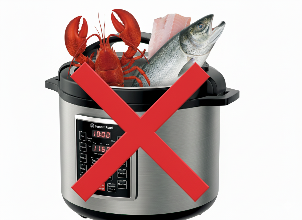 What cannot be cooked in a pressure cooker