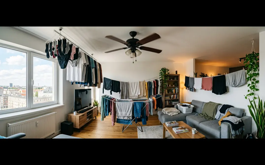 How to Dry Laundry Faster During Cold and Rainy Weather