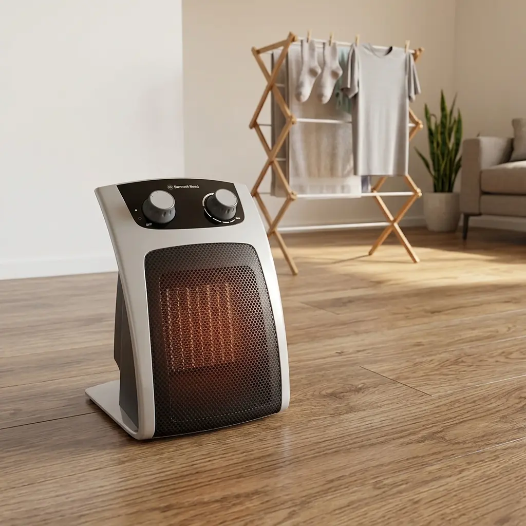 Fan heater laundry