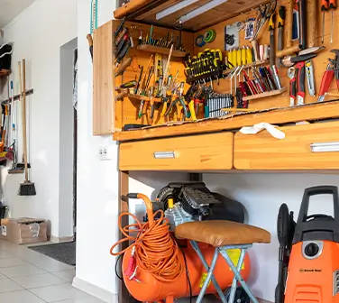 Shop by Garage