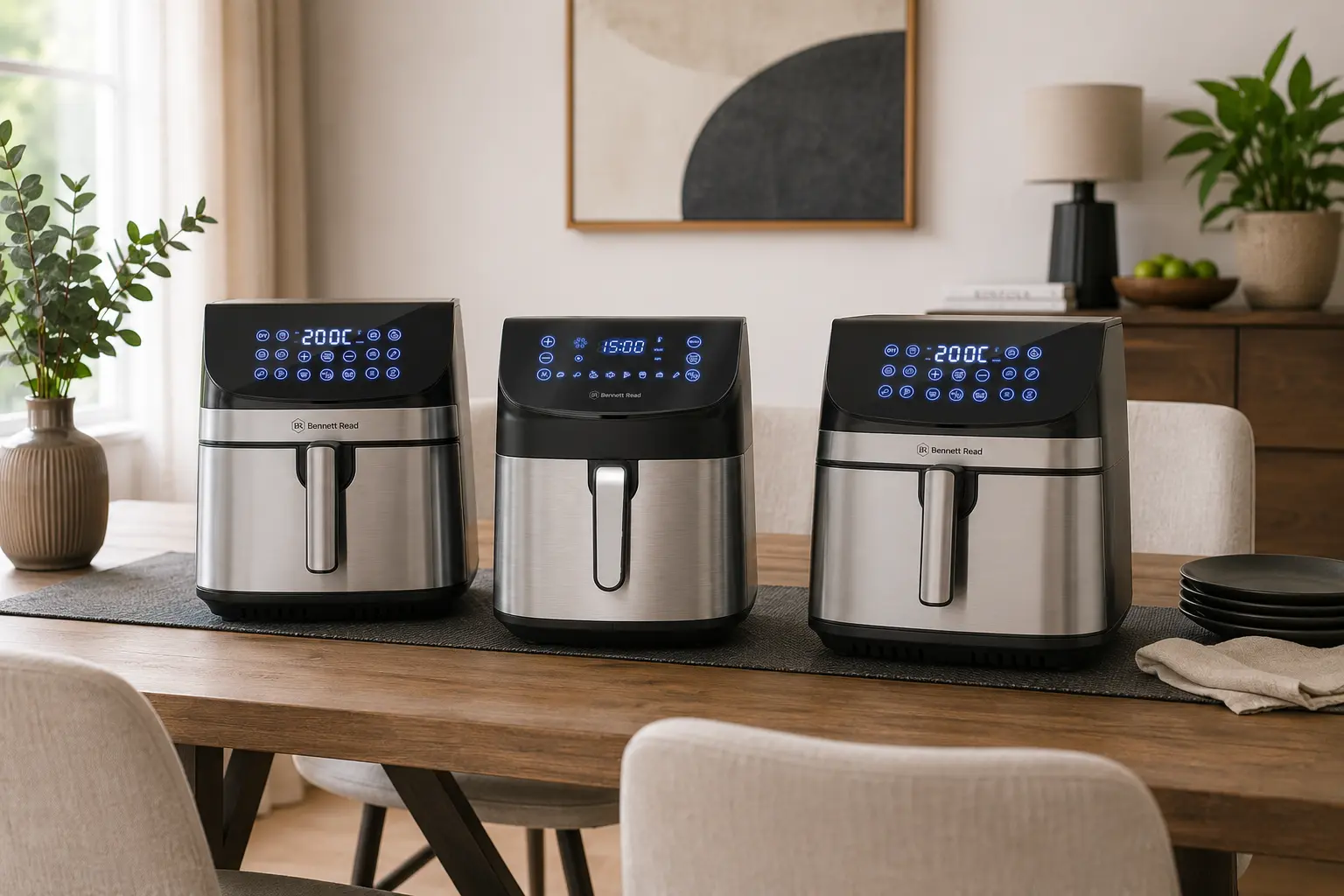 air fryer display