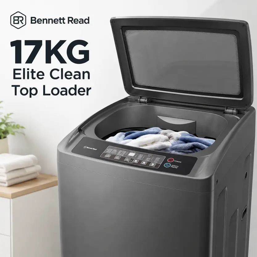 Everything You Need to Know About the Bennett Read 17KG Top Loader Washing Machine