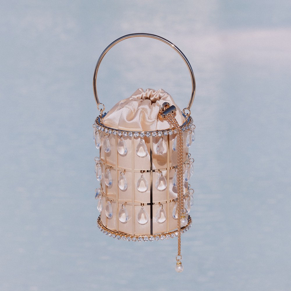 Handbag Accessory LW - Ladies crystal chandelier bag