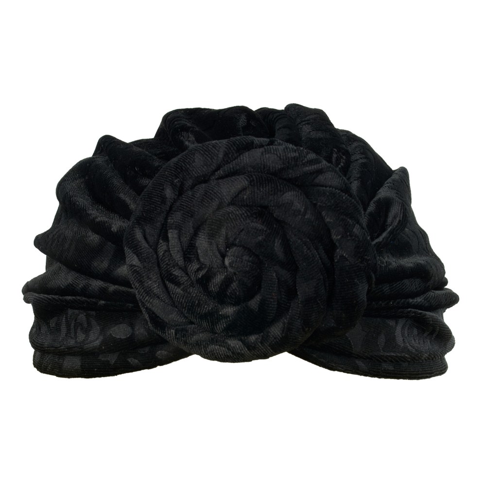 Hats Accessory LW - Ladies Knit Devore Turban